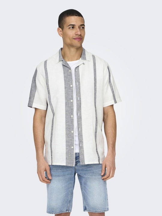 Produktbild Only & Sons Normal geschnitten Resort Kragen Hemd Hemd (M)