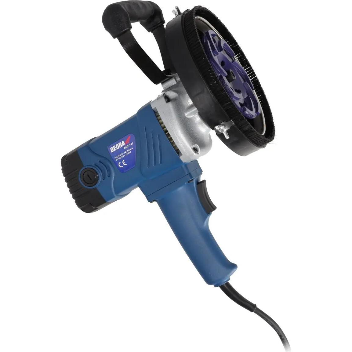 Dedra, Schleifmaschine + Poliermaschine, DED7747 Schleifmaschine (Betonschleifer, 1500 W)