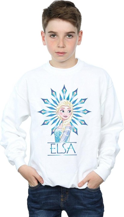 Actual product image Disney Boys Frozen Elsa Snowflake Sweatshirt (140, 146)