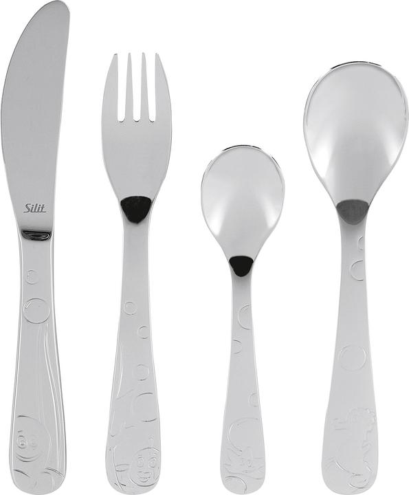 Produktbild Silit Kinderbesteck 4tlg Aquarama ab 3 Jahre Edelstahl poliert