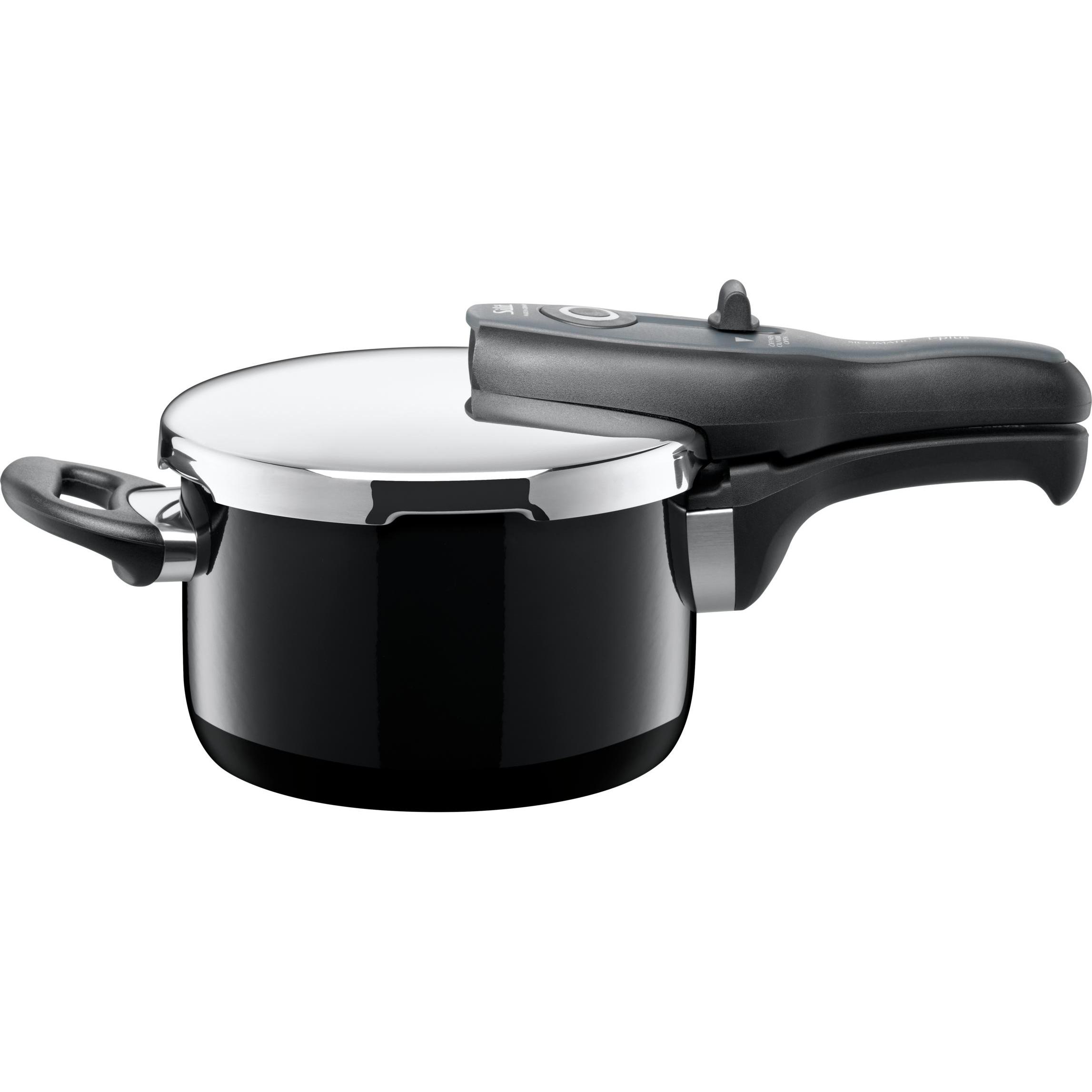 Silit Sicomatic t-plus 2.5 Liter, Pfanne + Kochtopf, Schwarz