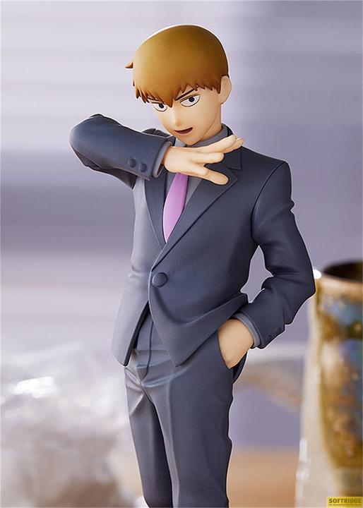 Actual product image Good Smile Company ST Mob Psycho 100 III Arataka Reigen Pop Up Parade 17cm
