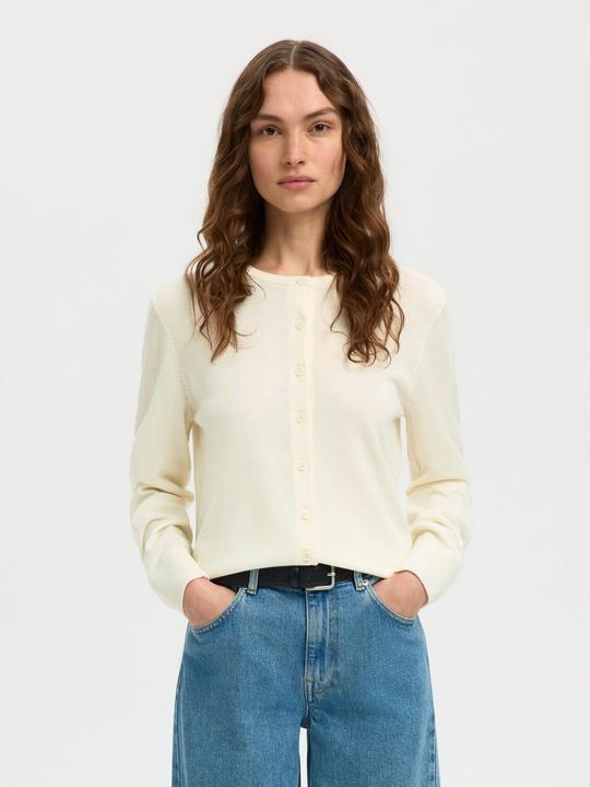 Produktbild Selected Slfthea Ls Knit Merino Cardigan Noos (M)