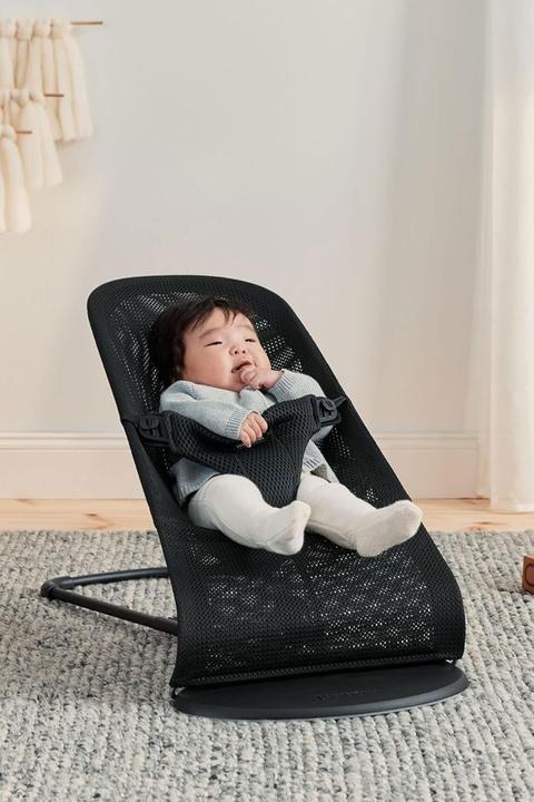 Actual product image BabyBjörn Bouncer Bliss sitter, Black, mesh