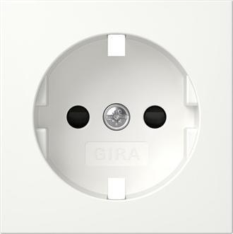 Produktbild Gira Abd.SCHUKO-Steckd.SH System 492103 55 Reinweiss