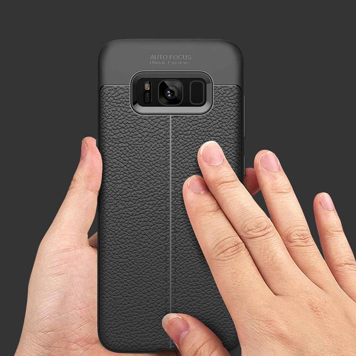 Immagine prodotto Cadorabo Copertura in TPU con struttura in similpelle (Samsung Galaxy S8+)