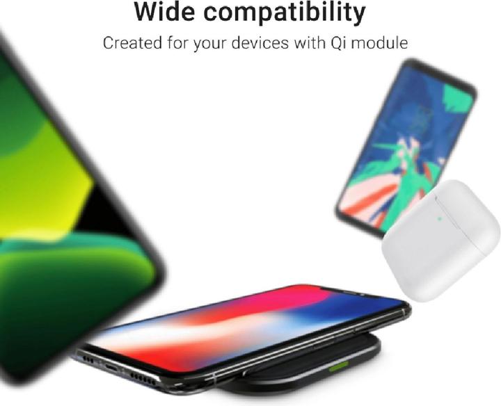 Actual product image GreenCell Induction charger qi AirJuice 15W (15 W)