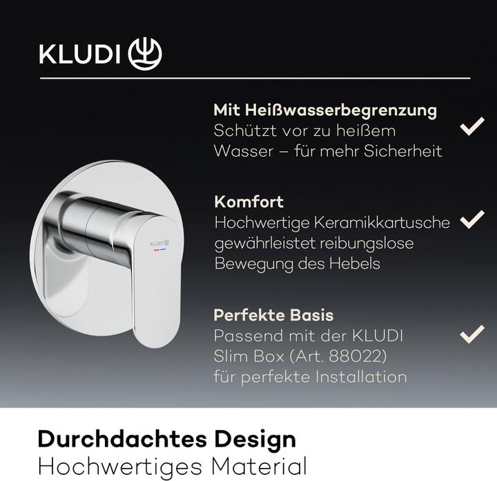 Produktbild Kludi X1 Unterputz-Brause-Einhandmischer