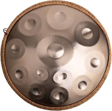 Actual product image Berk Handpan 12 tones, copper gold