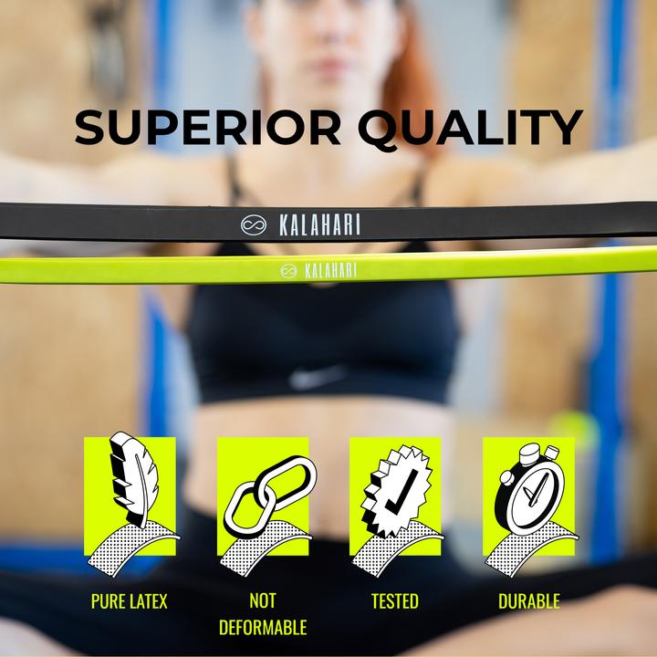 Image du produit Kalahari 4 Wellness KALAHARI Bande Élastique Musculation YELLOW light (5 - 15 Kg) (0.20 m, Léger)