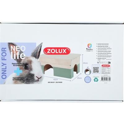 Comparer les prix de Zolux - Maison en bois pour lapin Neolife