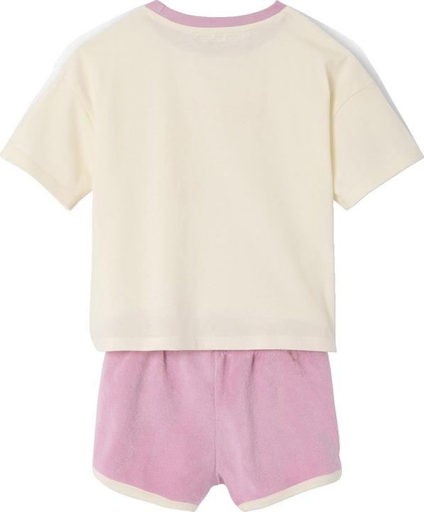 Image du produit Vertbaudet Mädchen-Set: T-Shirt & Shorts aus Frottee (158)