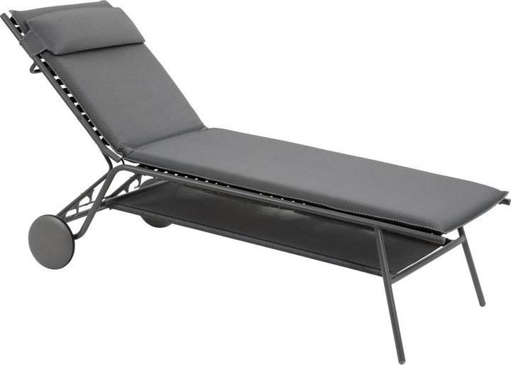 Actual product image Lafuma Miami II high sun lounger BeComfort® (200 cm)