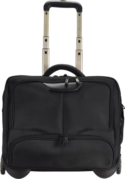 Actual product image Dermata Business Laptop Trolley Nylon 3456NY Zwart - Met Grijze Binnenvoering (33 l)