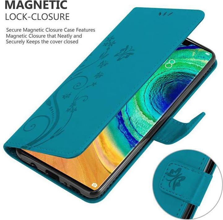 Produktbild Cadorabo Flower Book Cover (Huawei Mate 30 Pro)