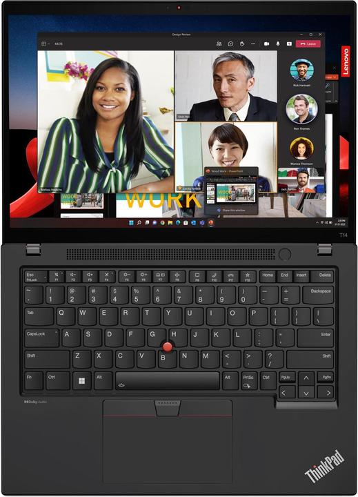 Image du produit Lenovo ThinkPad T14 Gen 4 (14", Intel Core i7-1355U, 32 Go, 1000 Go, DE)
