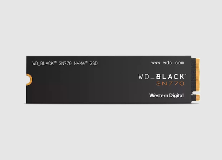 Actual product image WD Black SN770 (250 GB, M.2 2280)