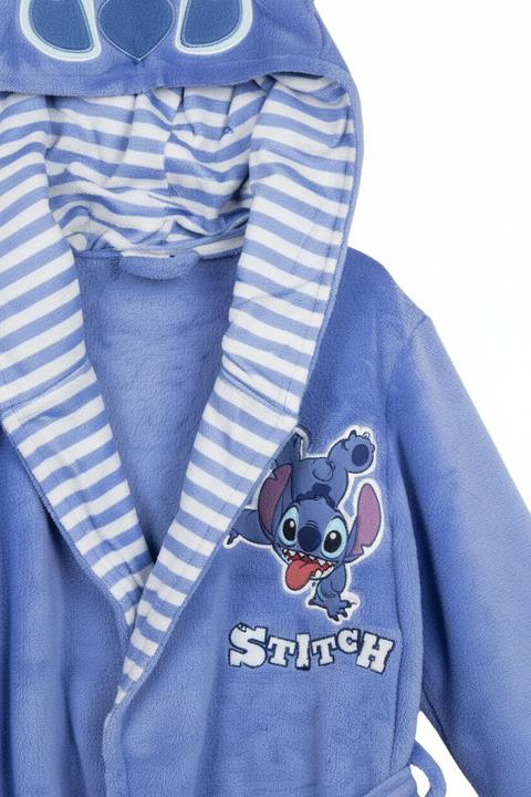 Produktbild Stitch Kinder-Morgenmantel Blau (140)
