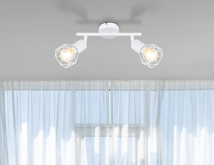 Actual product image Globo Spotlight Xara I white 2xE14 (E14)