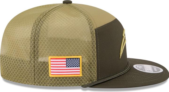 Produktbild New Era 9Fifty Split Panel Cap - Salute Los Angeles Chargers (One Size)
