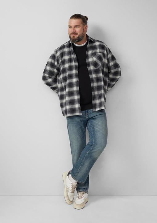 Image du produit s.Oliver Strickpullover Strickpullover aus Baumwolle mit Struktur (5XL)