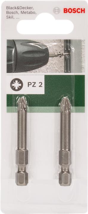 Actual product image Bosch Zubehör Cross recess bit PZ 2 Accessor (Cross Pozidriv PZ M2)