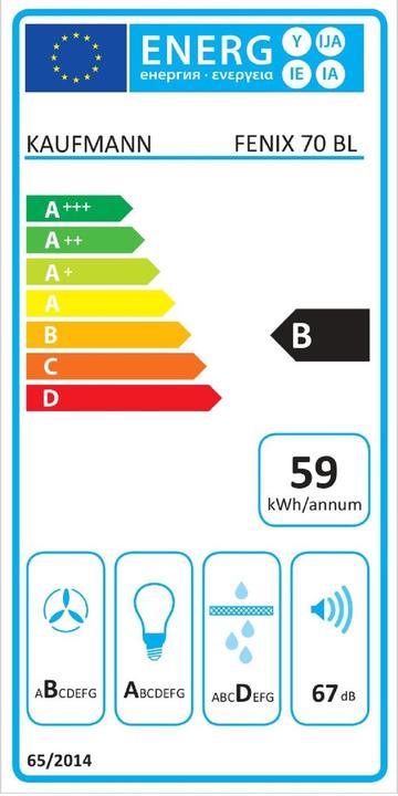 Energy Label Fenix 70 BL