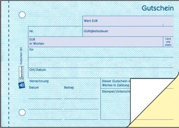 Produktbild Avery Gutschein (50 x)