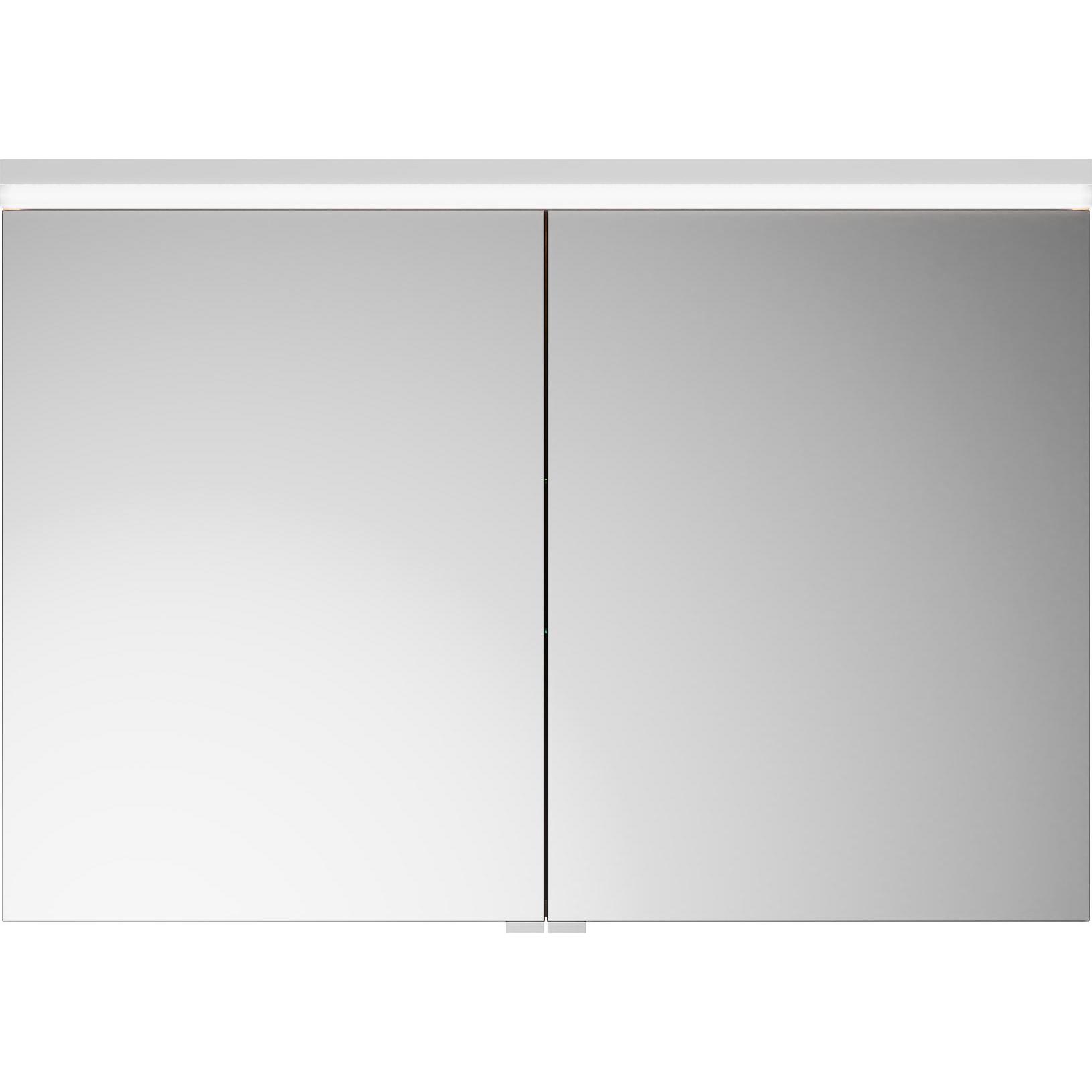 burgbad, Spiegelschrank, Lin20 Spiegelschrank LED-Beleuchtung,2 Türen, 1000x700x170mm