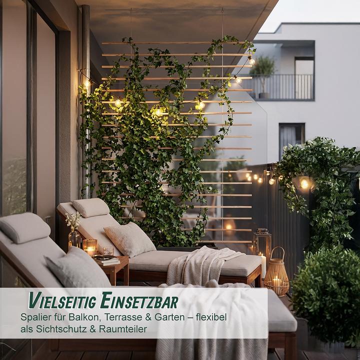 Produktbild Relaxdays Wandspalier (1 cm, 100 cm)