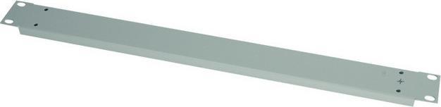 Telegärtner 19 1 U blind front panel RAL7035 H02025A0084 - Rack accessories