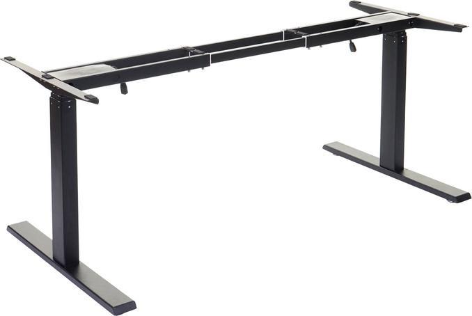 Actual product image Swisshandel24 Frame, variable table frame for corner desk, electrically height-adjustable Memory 45kg - schw
