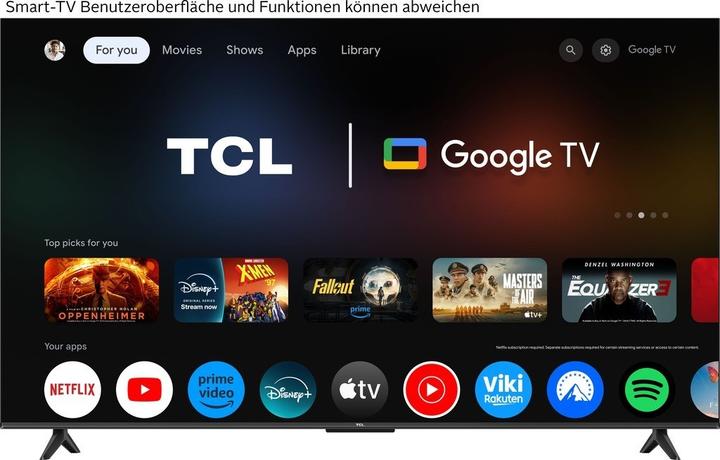 Produktbild TCL 65V6C (65", LED, 4K, 2025)