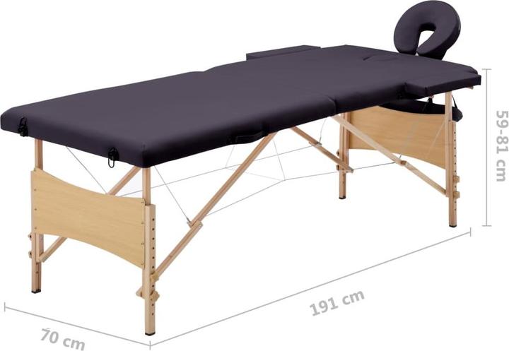 Image du produit vidaXL Massageliege