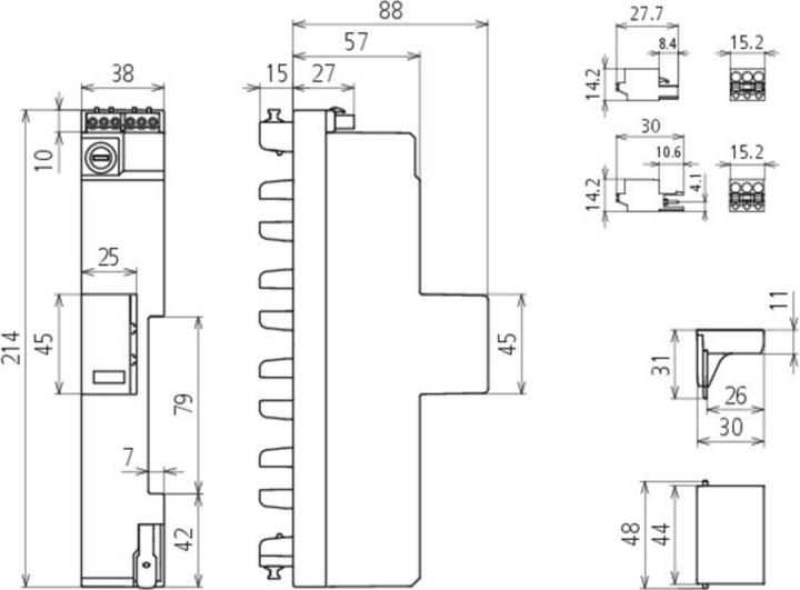 Immagine prodotto Dehn DEHNshield ZP Basic DSH ZP 909440 B2 SG TNS 255 Scaricatore combinato tipo1+2