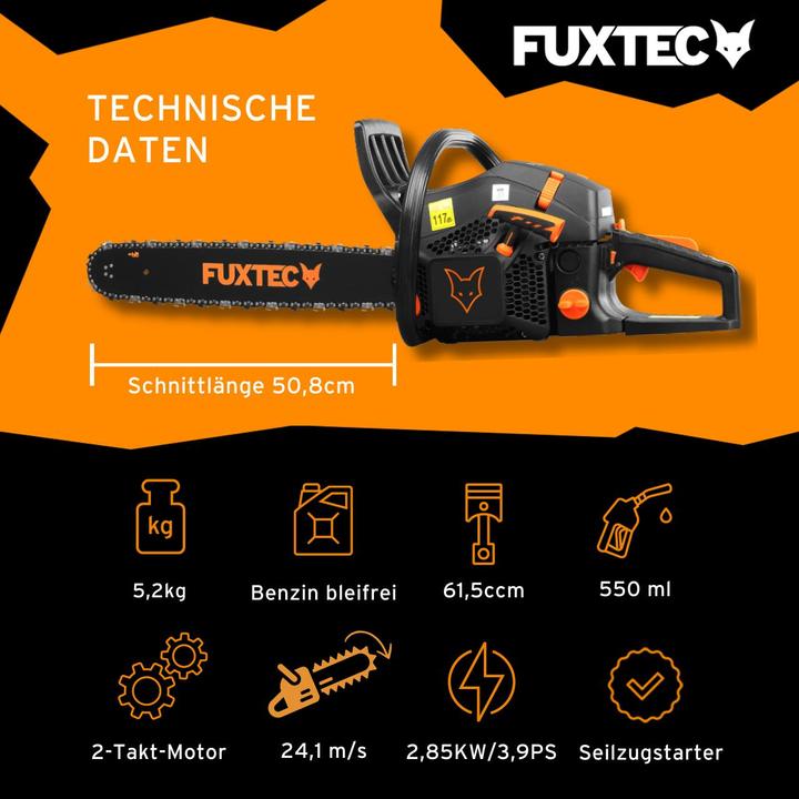 Actual product image Fuxtec FX-KS262 (Petrol chain saw)