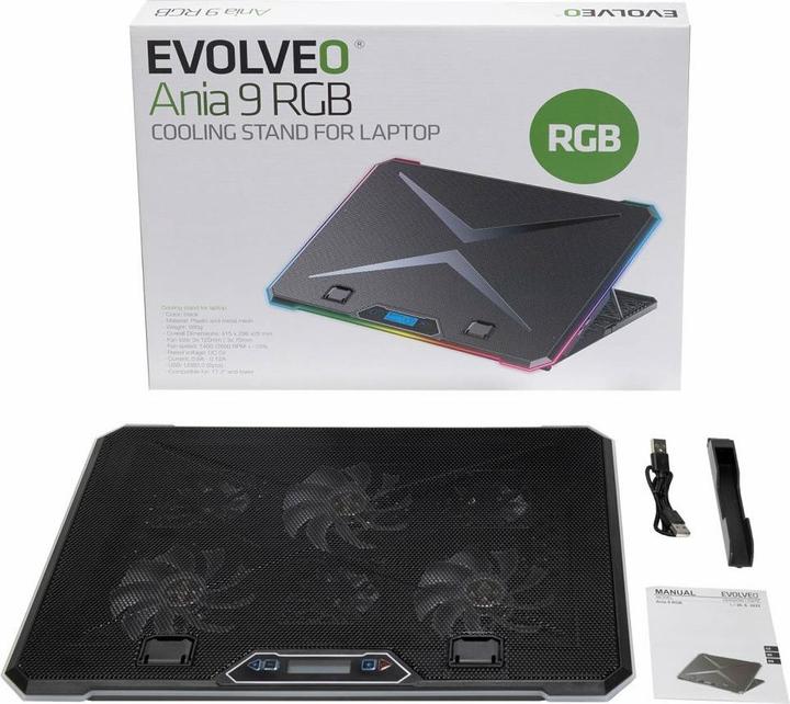 Immagine prodotto Evolveo Ania 9 RGB, un notebook professionale