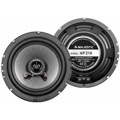 Majestic Neu AP-210 1-Weg Autolautsprecher 200 W Oval (4.50 cm, Andere) (AP210BL)