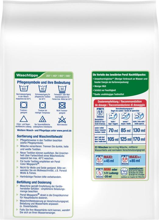 Actual product image Persil Megaperls Universal (23 Washing cycles, Washing powder)