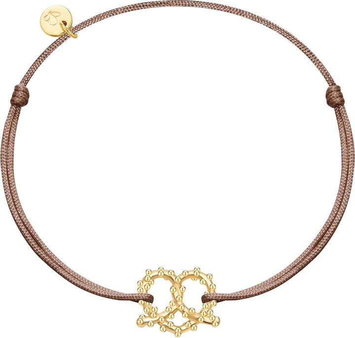 Immagine prodotto Glanzstücke München Bracciale da donna con cuore pretzel - 36406 (22 cm, Argento 100%)