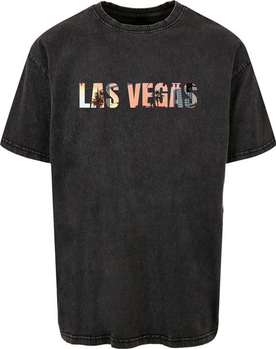 Produktbild Merchcode Las Vegas X Acid Washed Heavy Oversize Tee - 111657 (M)