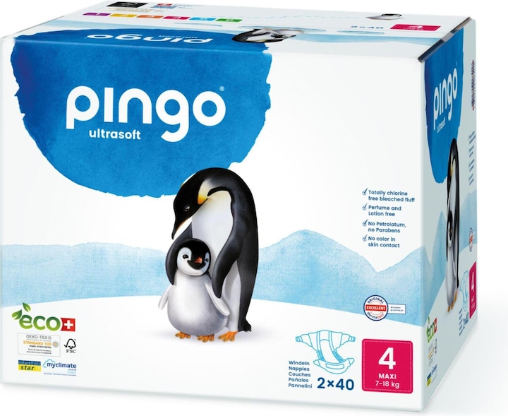 Immagine prodotto Pingo Maxi Megapack (Dimensione 4, Pacco trasportabile, 80 Pezzo/i)