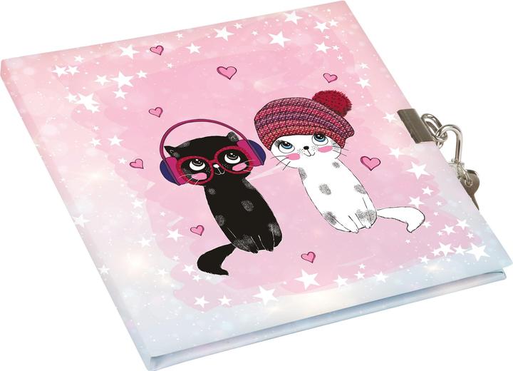 Image du produit Goldbuch Journal avec château Music for Cats (16,5 x 16,5 cm)