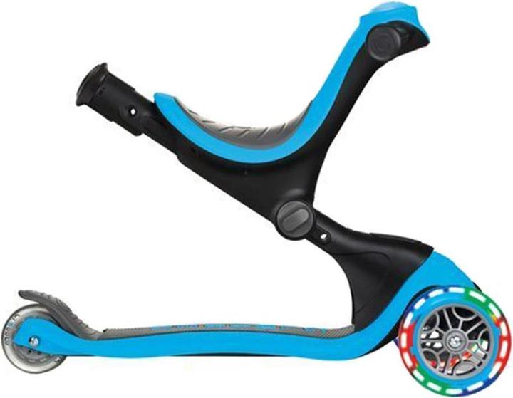 Actual product image Globber scooter Go Up Deluxe Lights, blue, 646-101
