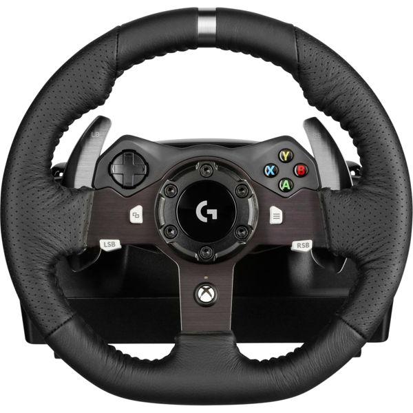 Actual product image Logitech G G920 Driving Force Racing Wheel (Windows, Xbox One X, Xbox One S)