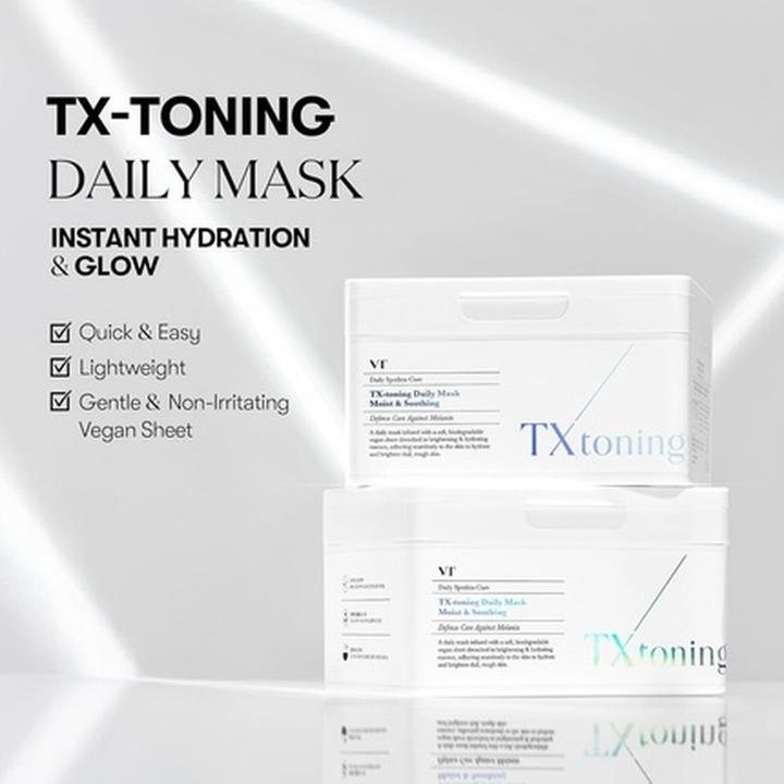 Actual product image VT Cosmetics Tx Toning Day Mask with Tranexamic Acid and Niacinamide