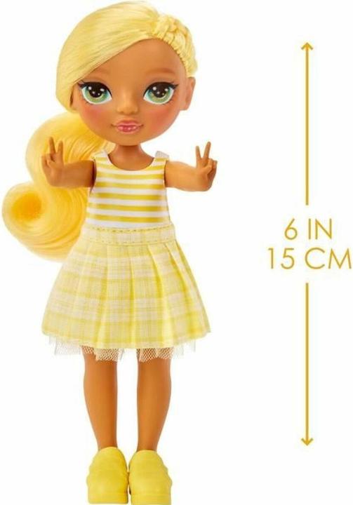 Productafbeelding MGA Rainbow High Littles poppen - Daisy (Geel)