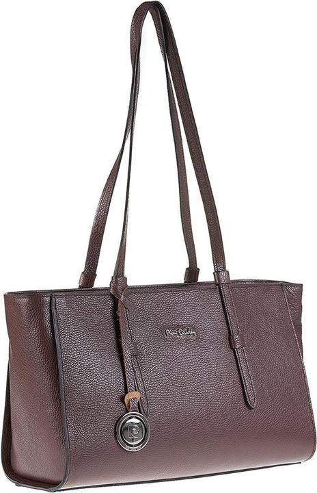 Produktbild Pierre Cardin Damen Handtasche Made In Italy - Modell Valeria Nova - 100% Leder - 42.0 X 21.5 X 12.5 Cm