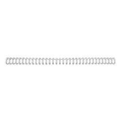 Image du produit GBC Dos de reliure fil métallique 12.5mm, 34 anneaux, argent, 100 pcs.