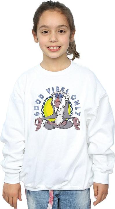 Produktbild Disney The Lion King Rafiki Good Vibes Only Sweatshirt Mädchen (128)